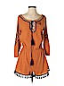 Blu Pepper 100% Polyester Orange Romper Size S - photo 1
