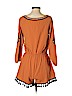 Blu Pepper 100% Polyester Orange Romper Size S - photo 2