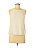 Talbots 100% Cotton Ivory Sleeveless Blouse Size 6 (petite) - photo 1
