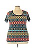 Lularoe Blue Short Sleeve T-Shirt Size 2X - photo 1