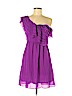 Chelsea & Violet 100% Polyester Purple Cocktail Dress Size S - photo 1