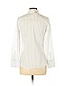 Banana Republic 100% Cotton White Long Sleeve Button-Down Shirt Size 6 (petite) - photo 2