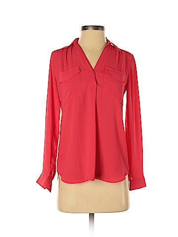 Ann Taylor Long Sleeve Blouse (view 1)
