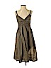 Vince. 100% Polyester Tan Casual Dress Size 4 - photo 1