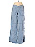 Assorted Brands 100% Cotton Blue Cargo Pants Size 2 - photo 1