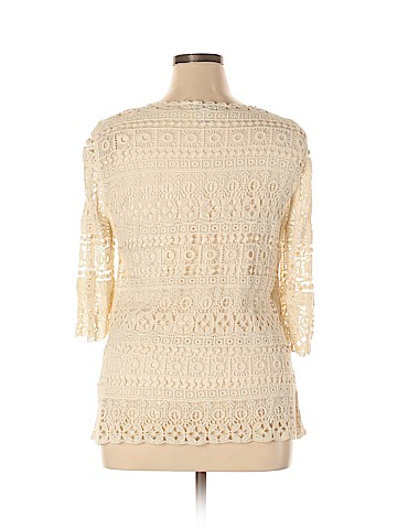 Christopher & Banks 3/4 Sleeve Blouse (view 2)