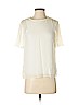 Vince. Ivory Short Sleeve Blouse Size XS - photo 1