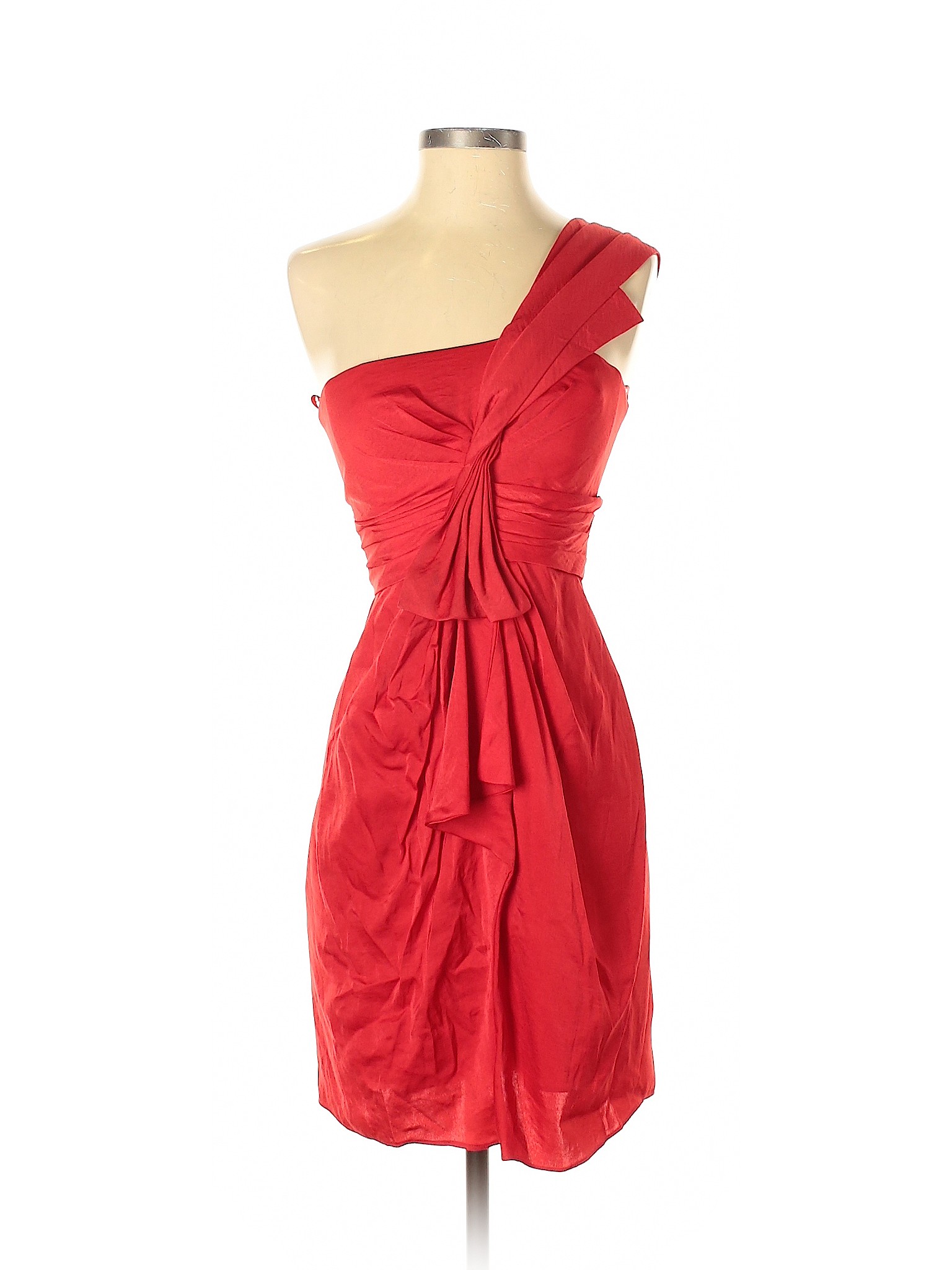 BCBGMAXAZRIA Women Red Cocktail Dress 2 | eBay