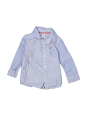 Carter's Long Sleeve Button-Down Shirt (view 1)