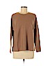 J.jill 100% Cotton Tan Long Sleeve Top Size M (petite) - photo 1
