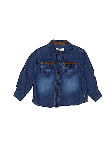 Baby Route 66 Long Sleeve Button-Down Shirt (view 1)