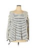 Suzanne Betro 100% Cotton White Pullover Sweater Size 1X - photo 1