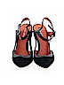 Via Spiga 100% Leather Black Heels Size 7 - photo 2