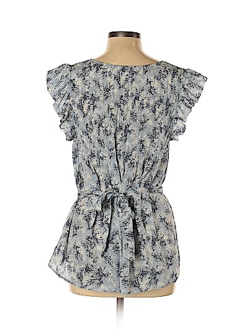 Sundance Short Sleeve Silk Top (view 2)