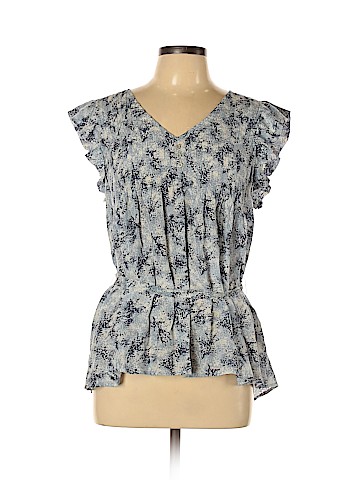 Sundance Short Sleeve Silk Top (view 1)