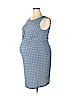 Motherhood Blue Casual Dress Size XL - photo 1