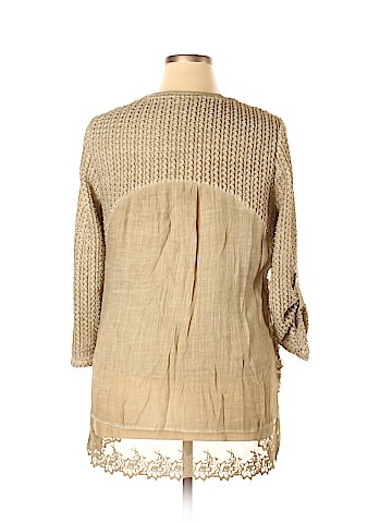 MULTIPLES 3/4 Sleeve Top (view 2)