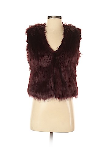 Express Faux Fur Vest (view 1)