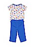 Kidgets 100% Cotton Print Blue Short Sleeve Onesie Size 0-3 mo - photo 2