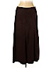 Kate Hill 100% Polyester Brown Casual Skirt Size 14 (petite) - photo 1