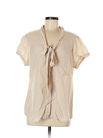 Banana Republic Factory Store Short Sleeve Blouse (view 1)