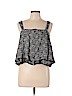 Free People 100% Rayon Black Sleeveless Blouse Size M - photo 1