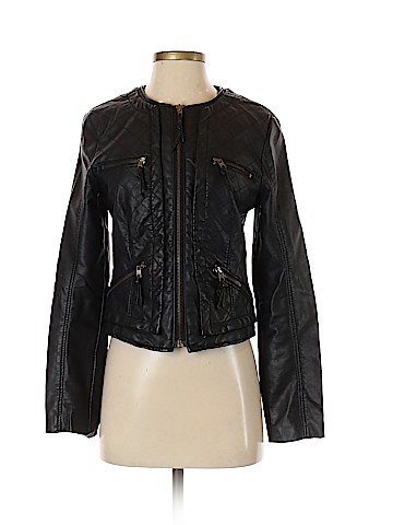 American Eagle Outfitters Faux Leather Jacket (view 1)