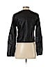 American Eagle Outfitters 100% Polyurethane Black Faux Leather Jacket Size S - photo 2