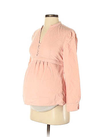 Motherhood Long Sleeve Blouse (view 1)