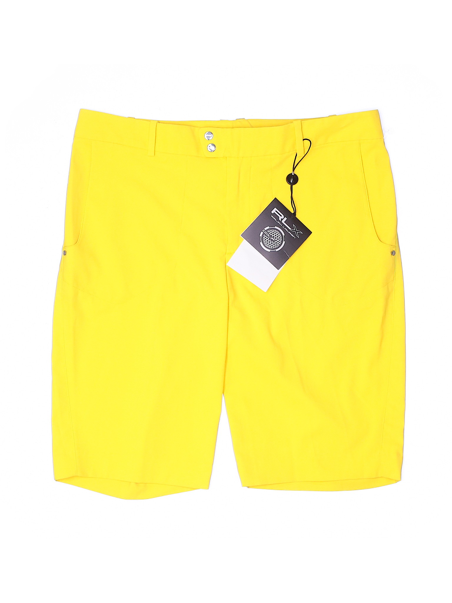 Ralph Lauren Solid Yellow Shorts Size 4 - 77% off | thredUP
