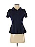 Halogen Blue Short Sleeve Top Size S (petite) - photo 1