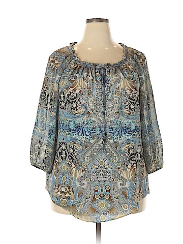 DressBarn 3/4 Sleeve Blouse (view 1)