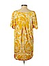 Diane von Furstenberg Yellow Short Sleeve Silk Top Size 2 - photo 2