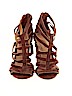 Just Fab Brown Sandals Size 6 - photo 2