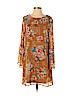 Charlotte Russe 100% Polyester Brown Casual Dress Size S - photo 1