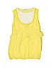 Egg by Susan Lazar 100% Cotton Solid Yellow Dress Size 2 - photo 1