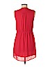 H&M 100% Polyester Red Casual Dress Size 6 - photo 2