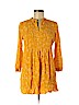 Old Navy 100% Rayon Orange 3/4 Sleeve Blouse Size M (petite) - photo 1