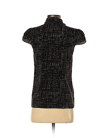 Theory Short Sleeve Silk Top (view 2)