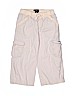 Chaps 100% Cotton Ivory Cargo Pants Size 7 - photo 1