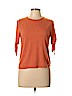Zara Orange 3/4 Sleeve Top Size L - photo 1