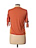 Zara Orange 3/4 Sleeve Top Size L - photo 2