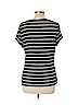 White House Black Market Black Short Sleeve Top Size XL - photo 2