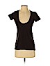 Pure & Simple 100% Cotton Brown Short Sleeve T-Shirt Size S (petite) - photo 1
