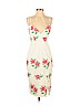 X by NBD 100% Polyester Ivory Casual Dress Size S - photo 1