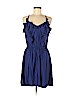 Rebecca Taylor 100% Polyester Blue Casual Dress Size 6 - photo 1