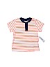 Old Navy 100% Cotton Orange Short Sleeve Henley Size 3-6 mo - photo 1
