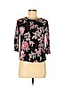 J.jill Black 3/4 Sleeve Top Size XS (petite) - photo 1