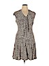 Talbots Brown Casual Dress Size 14 (petite) - photo 1