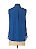 Talbots 100% Polyester Blue Sleeveless Blouse Size S (petite) - photo 2